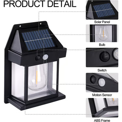 LED Solar Wall Lamp | Outdoor