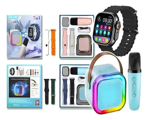 Crown K12 7-in-1 Smart Watch & Speaker Combo