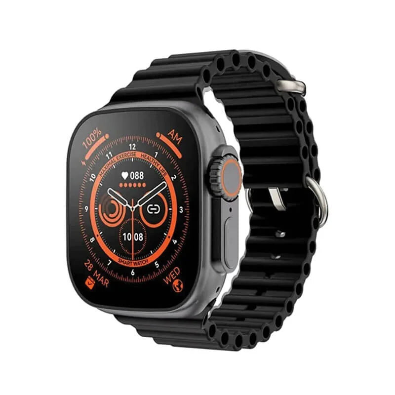 Ultra 10 Ultra Smartwatch – 10-in-1 Strap Set with Watch Cover (49mm Dial)