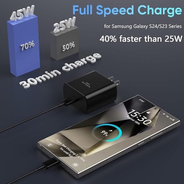 45W PD Fast Charging Adapter – USB-C