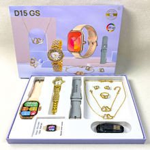 D15 GS Ladies Smartwatch & Jewelry Luxury Gift Set 8 in 1